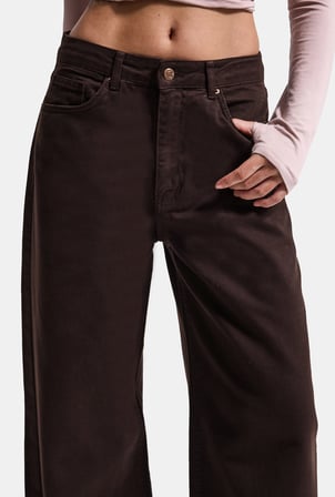 Kadın 6w6-81 Süper Baggy Fit Denim Jean