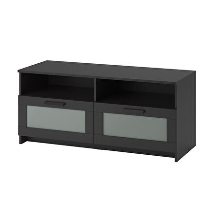 Tv sehpası, siyah, 120x53 cm