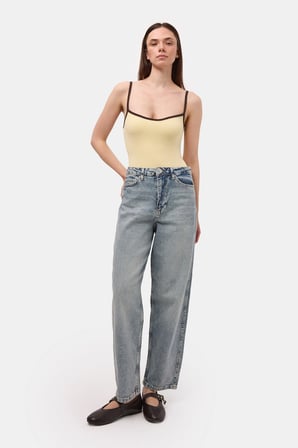 Kadın Kot Renk 4s6-32 Relax Fit Esnek Kumaş Denim Jean