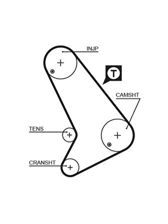 TRIGER KAYISI (130x254) 130DIS (GD130LH254) CT512 TRANSIT T12-T15 2,5 DIZEL 8891