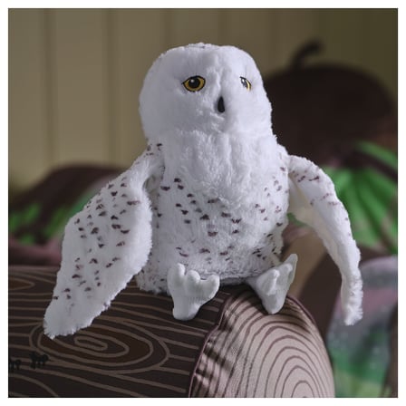 Yumuşak oyuncak, beyaz, 25 cm, baykuş