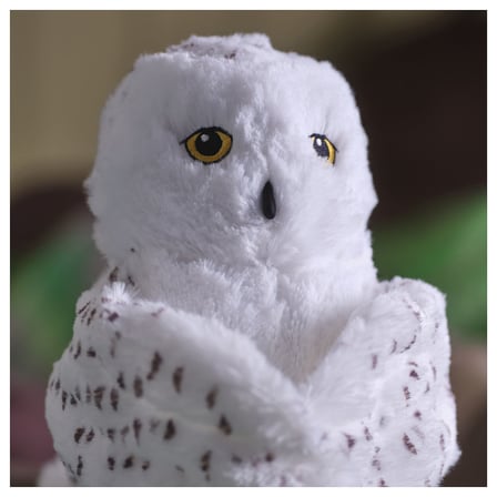Yumuşak oyuncak, beyaz, 25 cm, baykuş