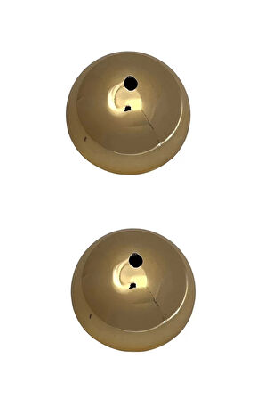 Tavan Rozansı (Sarkıt Avize İçin) 10Cm (Gold Renk) (2 Adet) Plastik