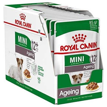 Royal Canin 109301020 Shn Mini Ageing Konserve Köpek Maması 12 x 85 gr