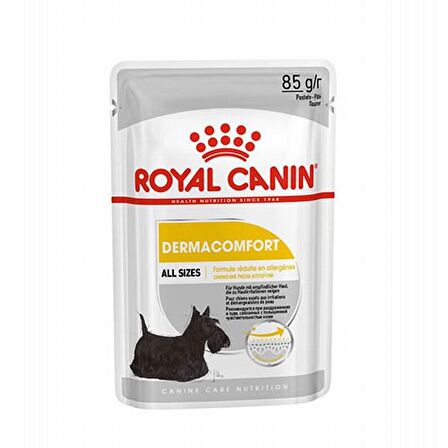 Royal Canin Dermocomfort Kümes Hayvanlı Büyük Irk Yetişkin Yaş Köpek Maması 85 gr