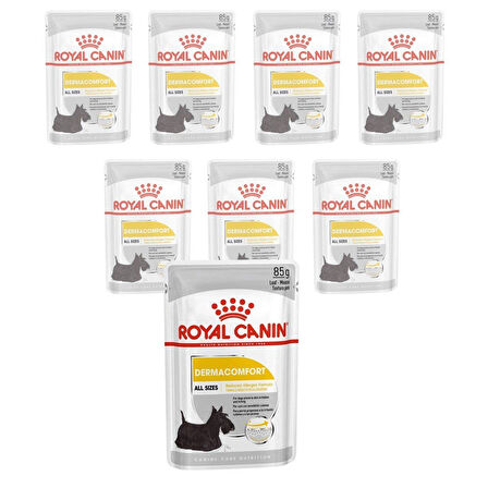 Royal Canin Dermacomfort Hassas Yetişkin Köpek Konservesi 85 g (12 Adet)