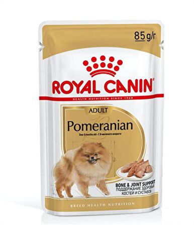 Royal Canin Pomeranian Adult Yetişkin Köpek Yaş Mama 85 Gr 12 li