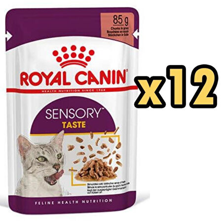 Royal Canin Sensory Taste Gravy 85 gr X 12 Adte