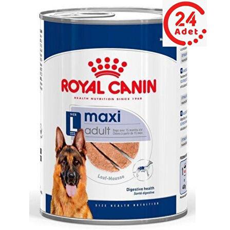 Royal Canin Loaf Mousse Büyük Irk Ezme Yetişkin Köpek Konservesi 410gr x 24 Adet