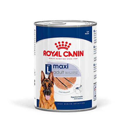 Royal Canin Loaf Mousse Büyük Irk Ezme Yetişkin Köpek Konservesi 410gr