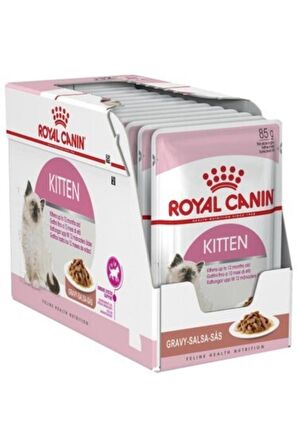 Royal Canin Kitten Gravy Kedi Konservesi 12 Adet