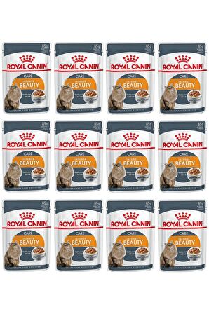 Royal Canin Intense Beauty Yetişkin Kedi Konservesi 85gr 12 Adet