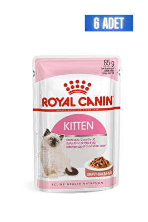 Royal Canin Kitten İnstinctive Gravy 85 GR x 6 