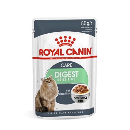 Royal Canin Digest Sensitive Hassas Kediler İçin Yaş Mama 85 Gr X 12 adet