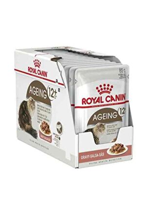 Royal Canin Ageing +12 Gravy Yaşlı Kedi 85 GR x 12 adet