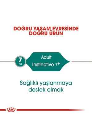 Royal Canin Instincti Gravy 7+ Wet Cat Food 85g*24 ADET