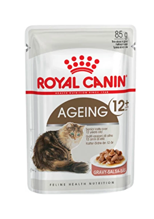 Royal Canin Gravy Ageing  12 Yaşlı Kedi Yaş Maması 85 Gr-(12 Adetx85 Gr)