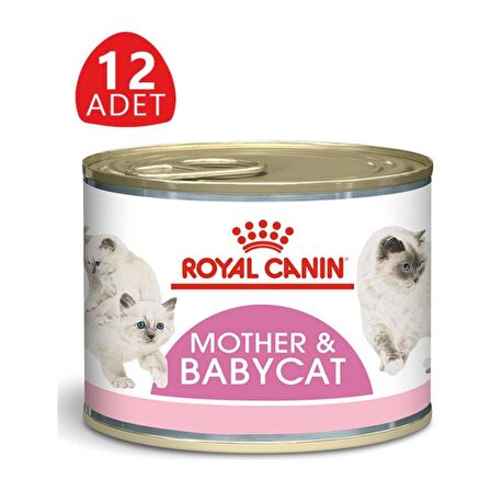 Royal Canin Mother  Babycat Yavru Kedi Konserve Maması 195 Gr 12 Adet