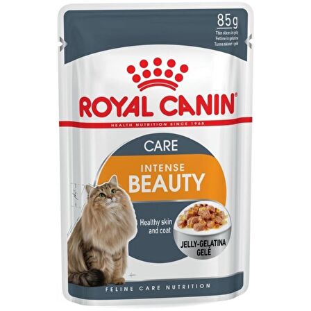 Royal Canin Intense Beauty Jelly Pouch Yetişkin Kedi Yaş Maması 85 gr