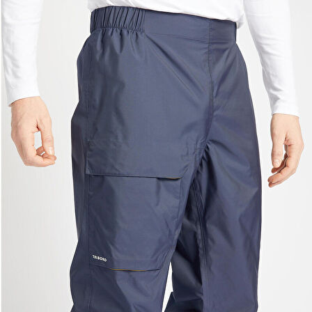 Erkek Su Geçirmez Yağmurluk Pantolon - Lacivert - Sailing 100