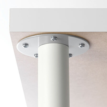Çalışma masası ayağı, beyaz, 60-90 cm, ayarlanabilir