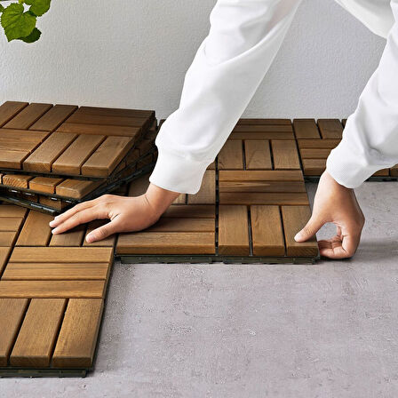 Yer döşemesi, akasya, 0.81 m², 9 adet