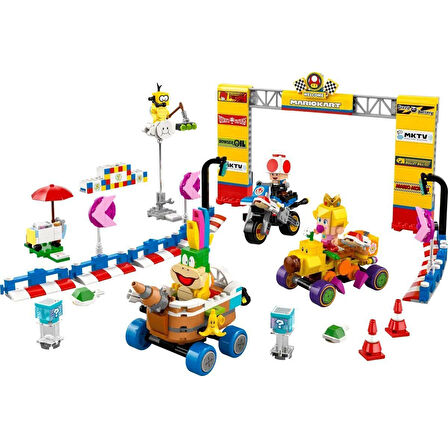 72036 Lego Super Mario - Baby Peach ve Grand Prix Seti 823 parça +8 yaş