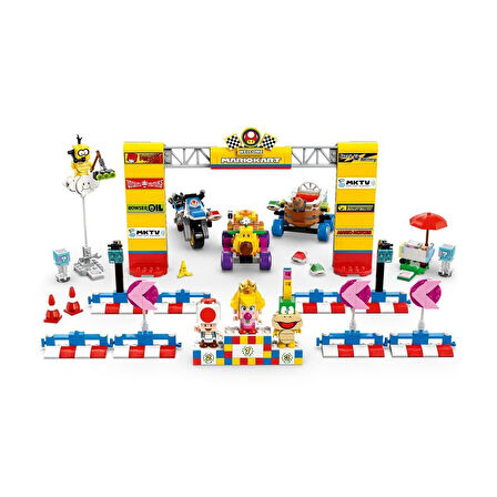 72036 Lego Super Mario - Baby Peach ve Grand Prix Seti 823 parça +8 yaş