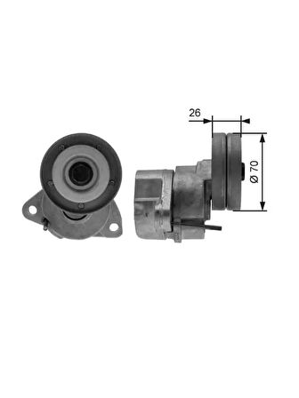 ALTERNATOR GERGI RULMANI (KUTUKLU)ASTRA F G H VECTRA A B CORSA B COMBO ZAFIRA 1,4 1,6I 1,8I 2,0I 16