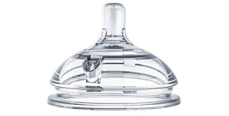 Comotomo Silikon 2'Li Biberon Emziği Orta Akış 3-6 Ay