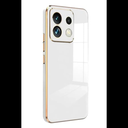 Xiaomi Redmi Note 13 Pro 5G Kılıf Volet Silikon - Beyaz