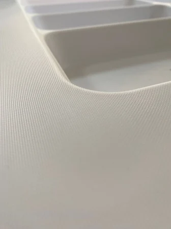  60x45 Cm. 5 Gözlü Beyaz Çekmece Içi Kepçelik 60*40 Cm'e Kadar Kesebilirsiniz