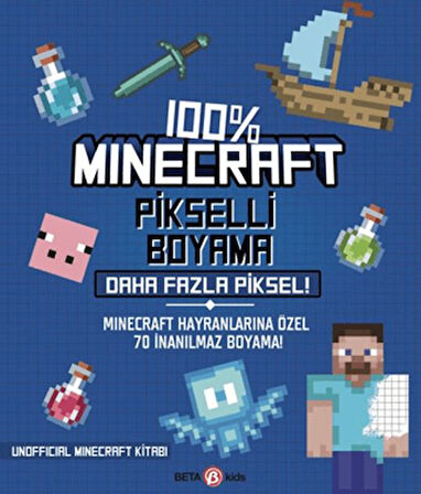 %100 Minecraft Pikselli Boyama - Daha Fazla Piksel