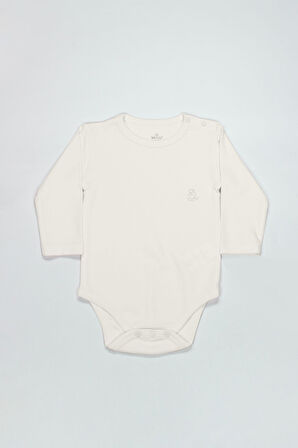 Bistyle Natural Basic Style Uzun Kol Body 17104 Ekru