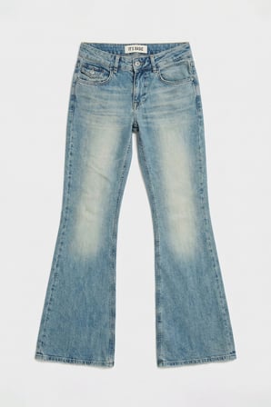 Kadın A.Tint 4s6-32 SLN05 Mid Rise Flare Fit Orta Bel Esnek Kumaş Dnim Jean