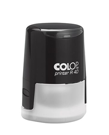 COLOP R40 YUVARLAK SİYAH KASA SİYAH KEÇE - 40MM