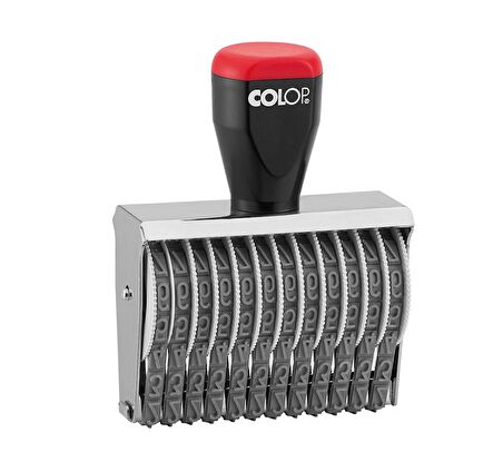 COLOP 09012 BANDLI NUMARATÖR - 9MM/12 HANELİ