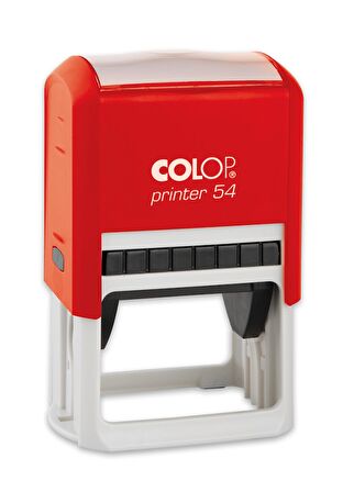 COLOP PRINTER 54 KIRMIZI KASA SİYAH KEÇE - 40X50MM