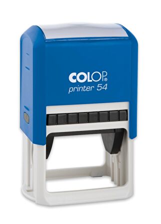 COLOP PRINTER 54 MAVİ KASA MAVİ KEÇE - 40X50MM
