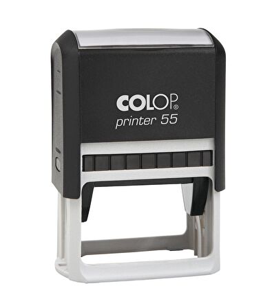 COLOP PRINTER 55 TARİH KAŞE(TR) SİYAH KASA SİYAH KEÇE - 40X60MM