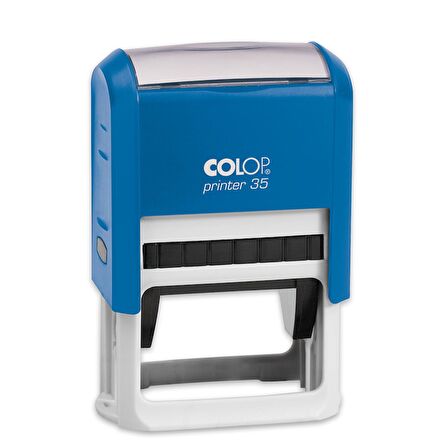COLOP PRINTER 35 MAVİ KASA MAVİ KEÇE - 30X50MM