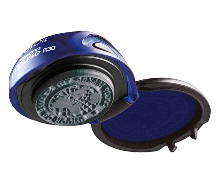 COLOP STAMP MOUSE R30 MAVİ KASA MAVİ KEÇE - 30MM