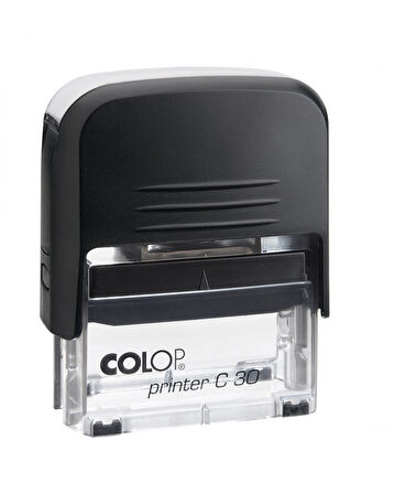 COLOP PRINTER C30 SİYAH KASA SİYAH KEÇE - 18X47MM