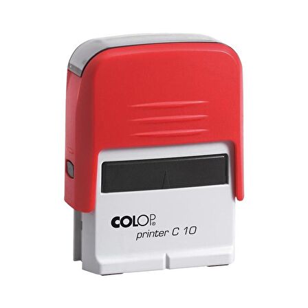 COLOP PRİNTER C10 KIRMIZI KASA SİYAH KEÇE