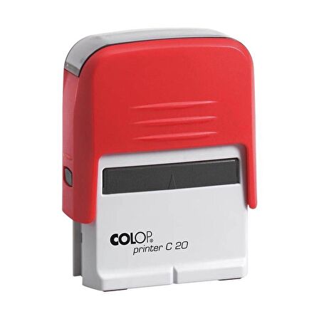 COLOP PRİNTER C20 KIRMIZI KASA SİYAH KEÇE
