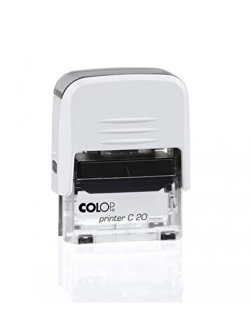 COLOP PRİNTER C20 BEYAZ KASA SİYAH KEÇE