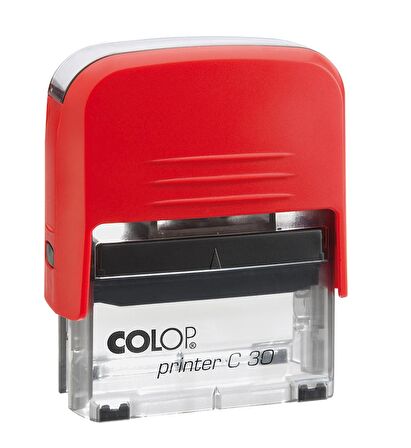 COLOP PRINTER C30 KIRMIZI KASA KIRMIZI KEÇE - 18X47MM