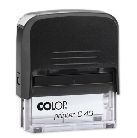 COLOP PRINTER C40 SİYAH KASA KURU KEÇE - 23X59MM