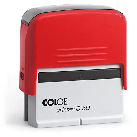 COLOP PRINTER C50 KIRMIZI KASA KIRMIZI KEÇE - 30X69MM