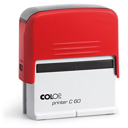 COLOP PRINTER C60 KIRMIZI KASA KIRMIZI KEÇE - 37X76MM